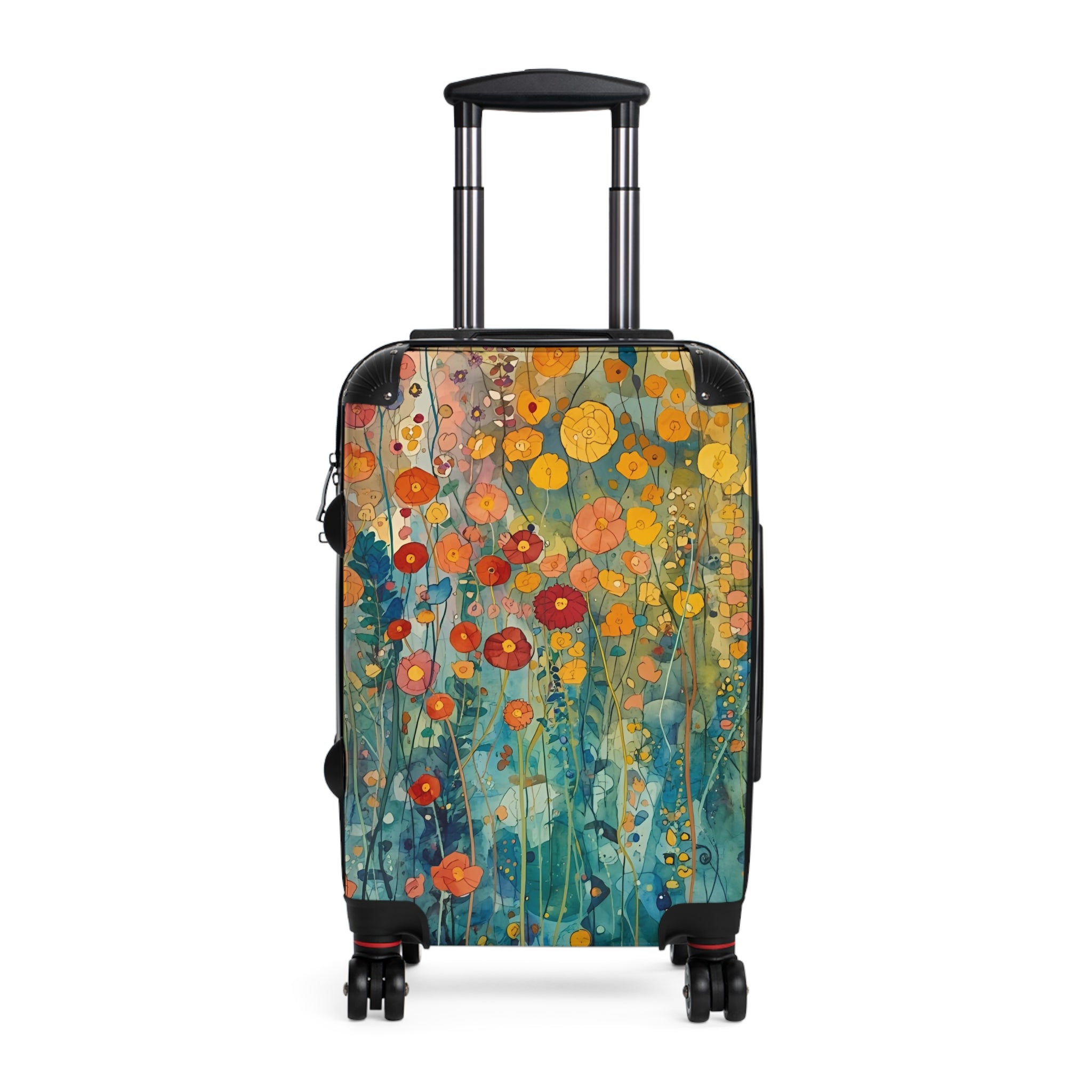Floral Rosetta Creative Suitcase Colorful Travel Gear - Rosetta Creative Boutique